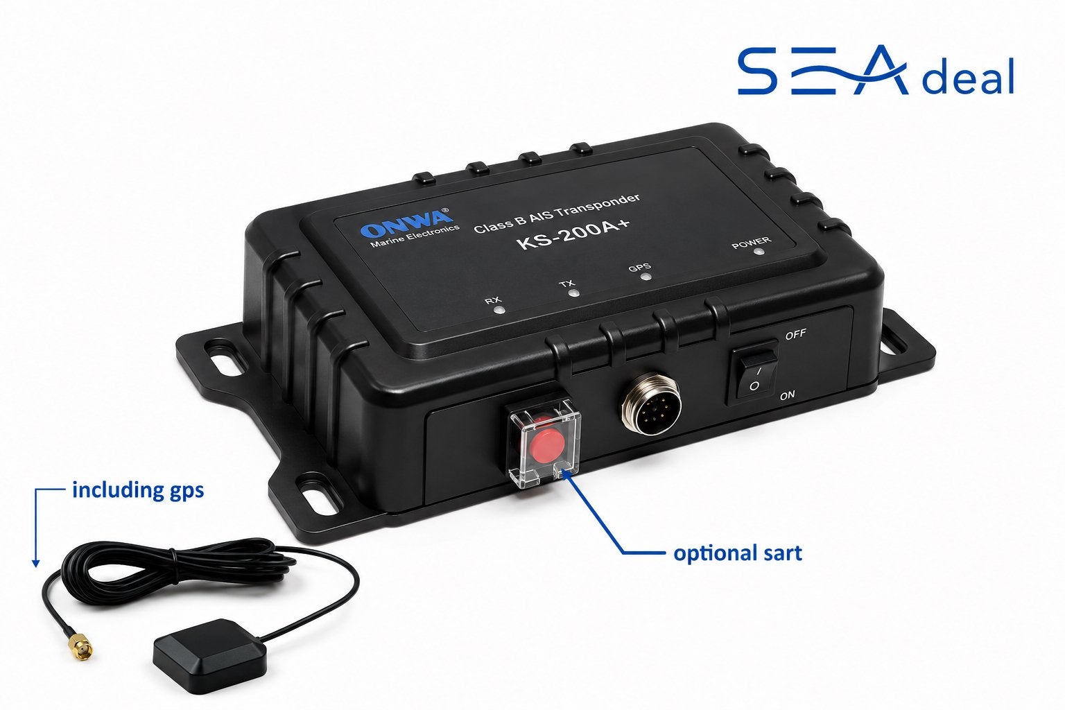 AIS transponder | ONWA KS200A+ | NIEUW | >200 verkocht!, Watersport en Boten, Ophalen of Verzenden, Nieuw, Radio