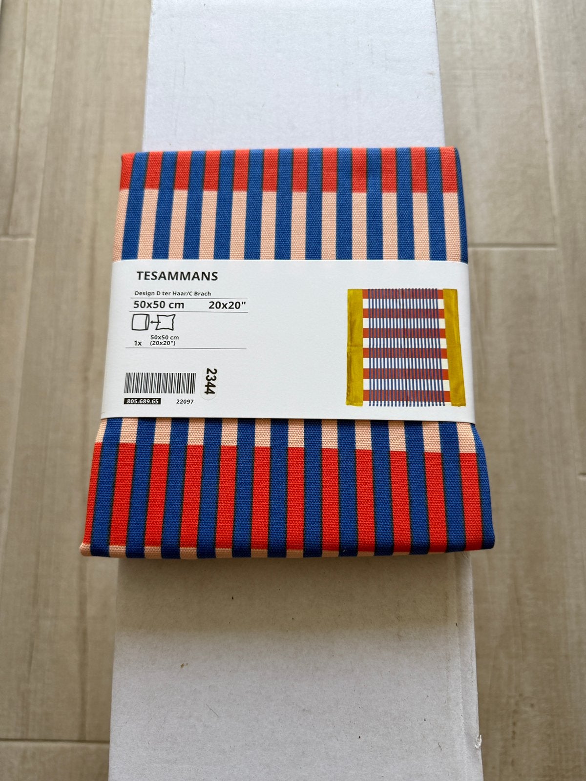 Ikea Tesammans X Raw Color kussensloop NIEUW, Huis en Inrichting, Woonaccessoires | Kussens, Meerkleurig, IKEA, Nieuw, Ophalen