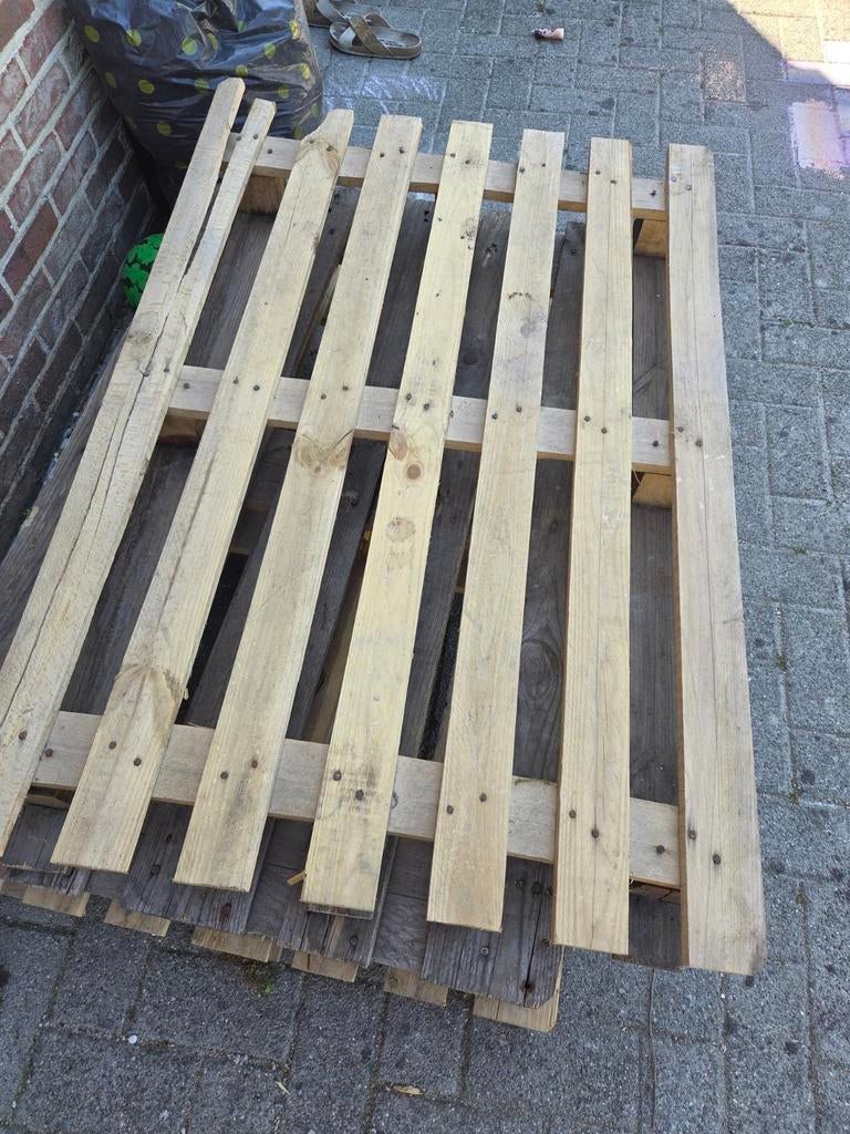 3 palletten gratis, Ophalen