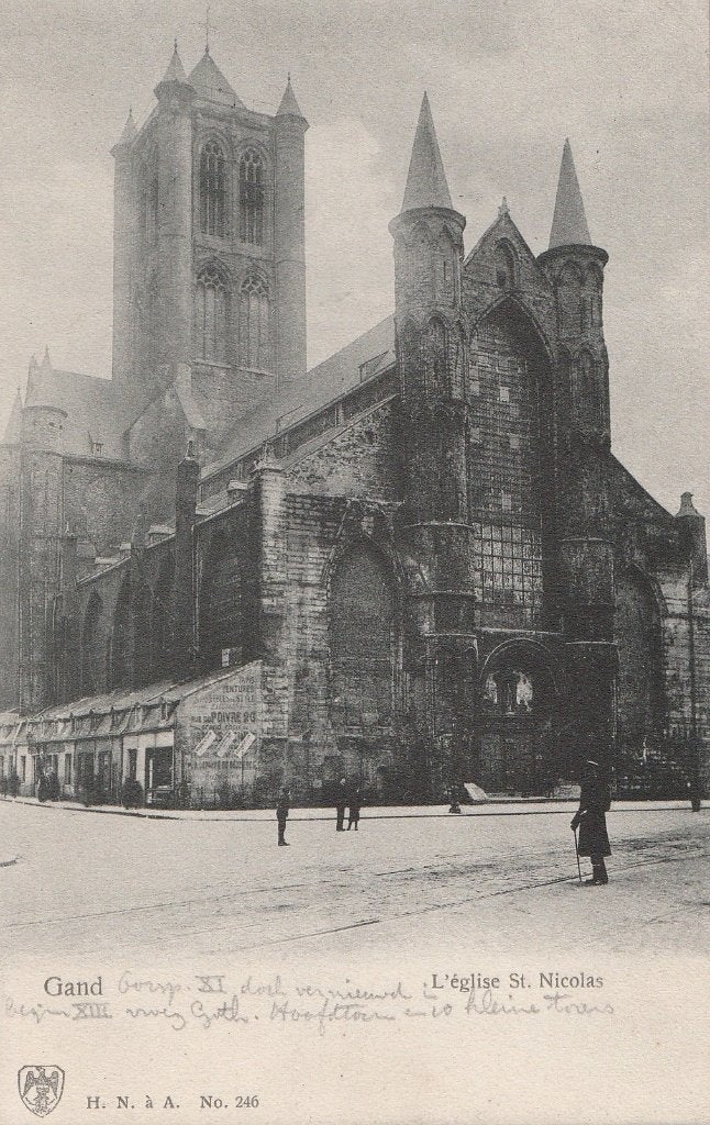 Gent, Enlèvement ou Envoi, Avant 1920, Non affranchie, Flandre Orientale