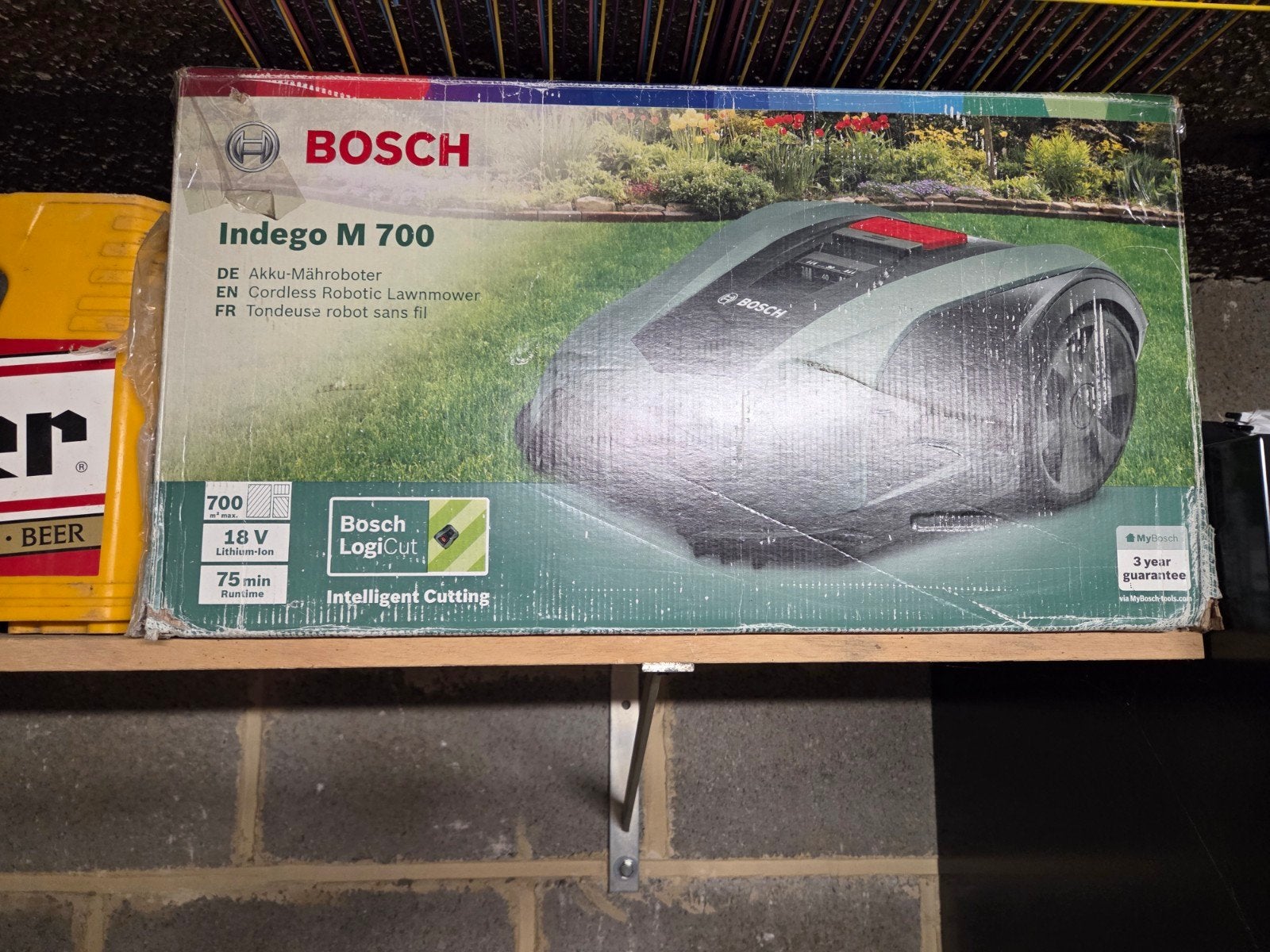 Vend robot tondeuse BOSCH Indigo M700 en superbe état, Ophalen