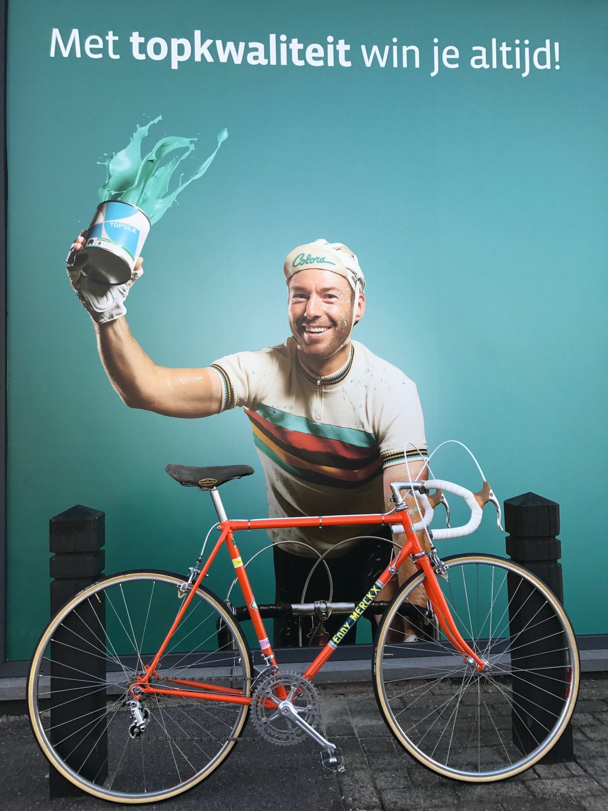 Eddy Merckx Molteni met Campagnolo, Enlèvement, Comme neuf
