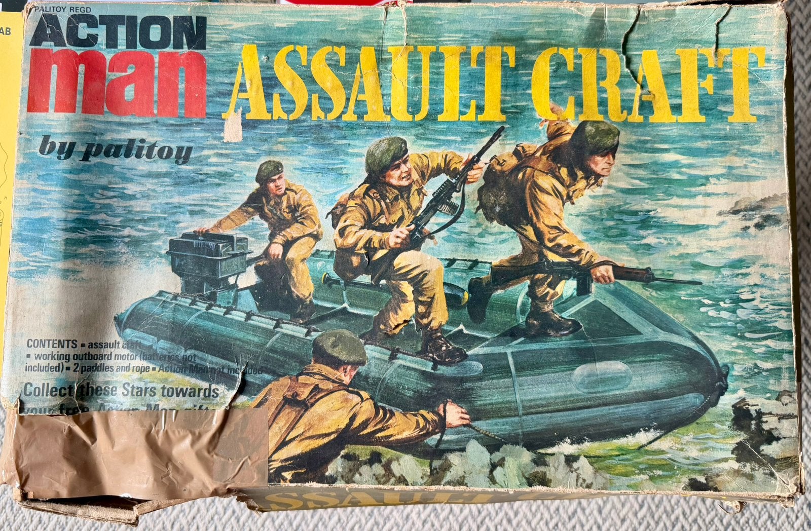 Vintage Action Man-set uit 1976, Ophalen