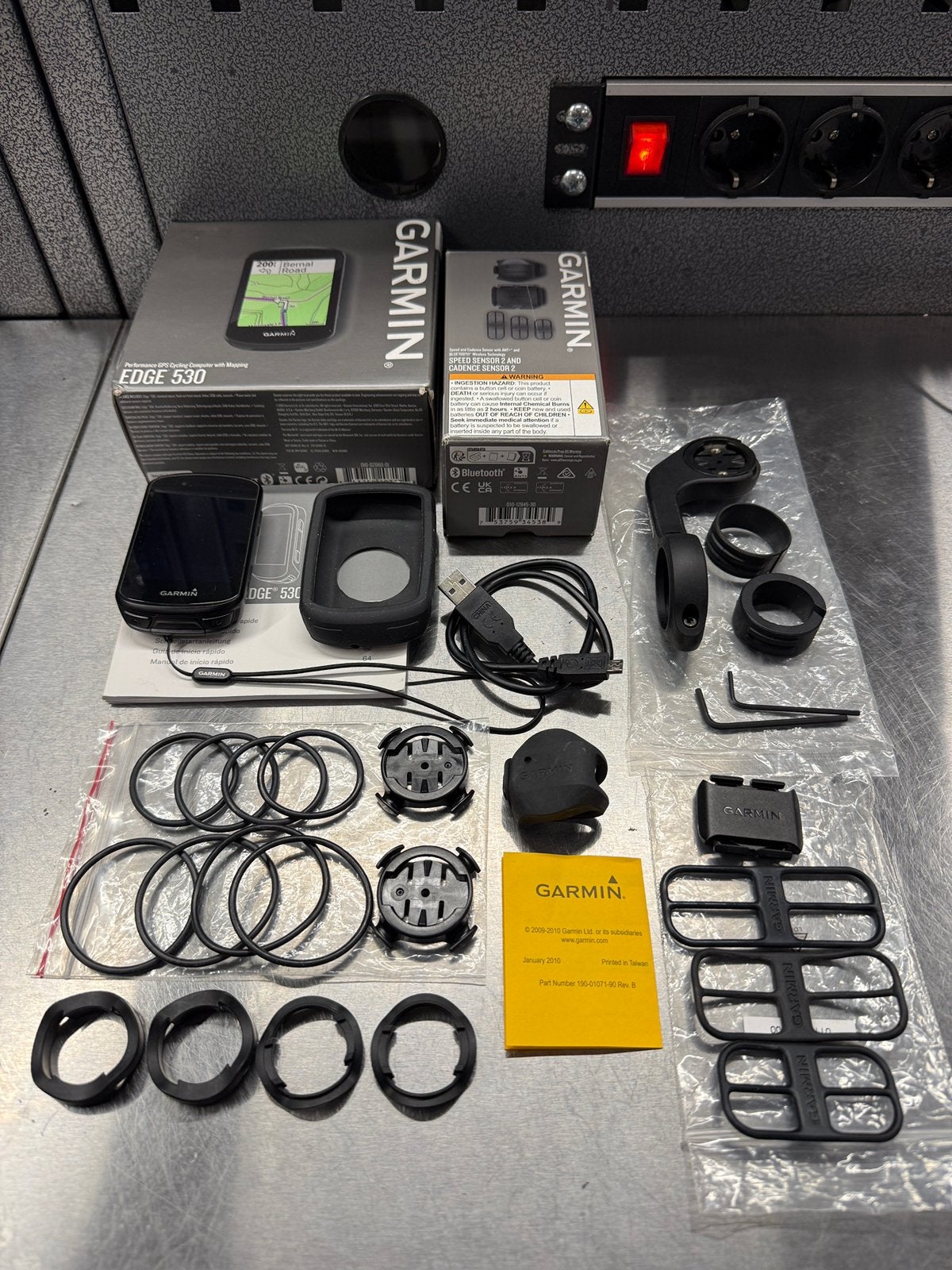 Garmin Edge 530 sensor bundle, Ophalen of Verzenden, Cadanssensor, Zo goed als nieuw