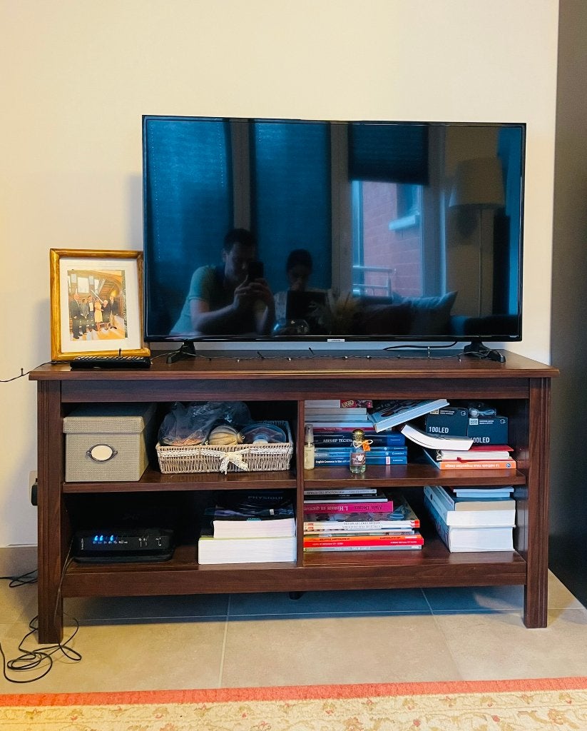 Prachtig Brusali IKEA tv-meubel, Ophalen, 100 tot 150 cm, Minder dan 100 cm, 25 tot 50 cm