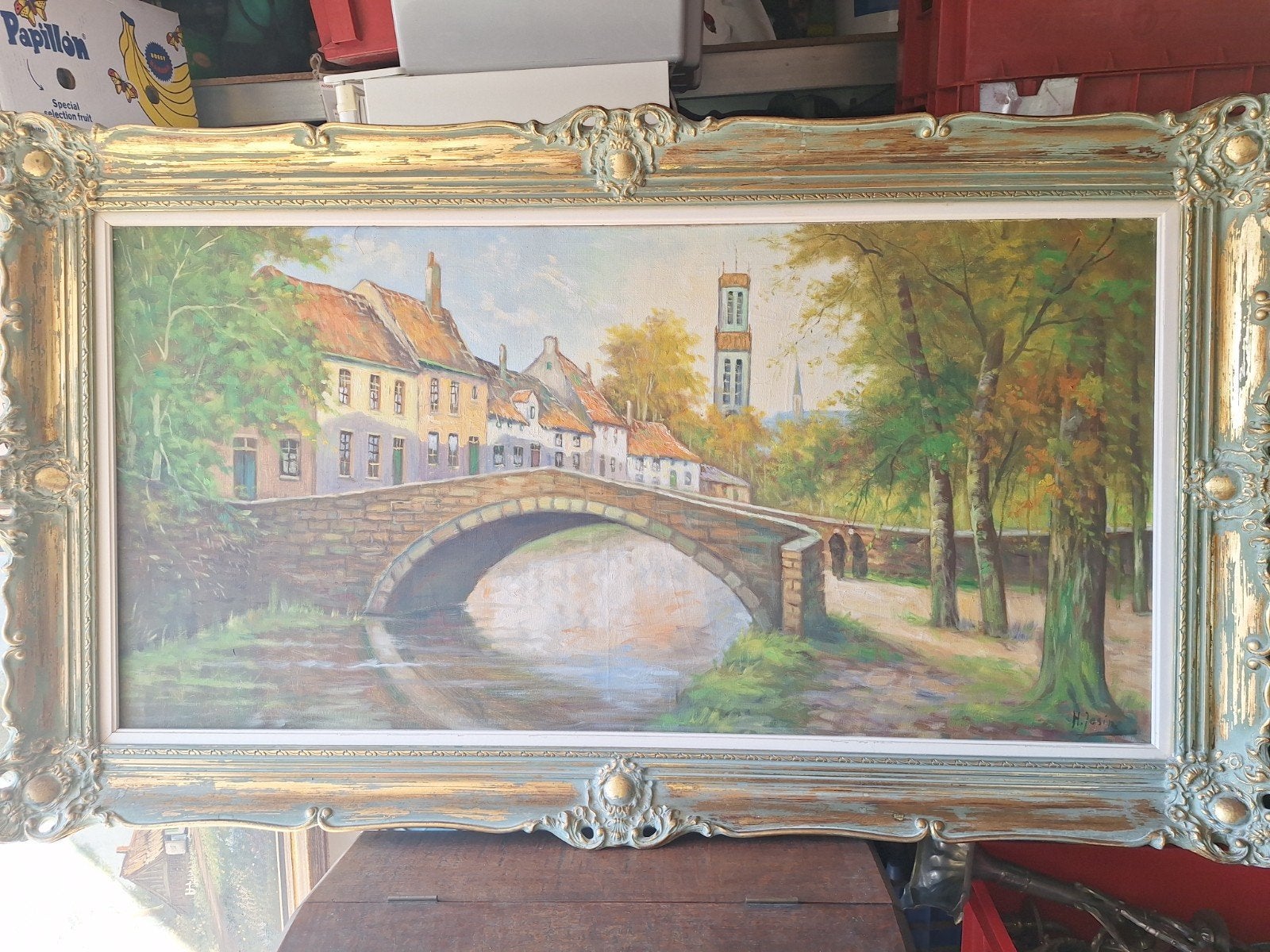 Schilderij, Ophalen