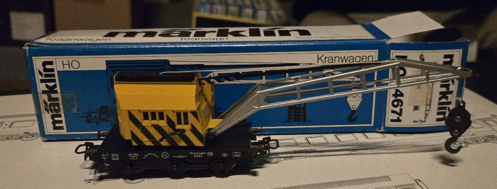 Marklin H0 Wagon travaux spéciaux, Enlèvement ou Envoi, Comme neuf, Wagon, Märklin