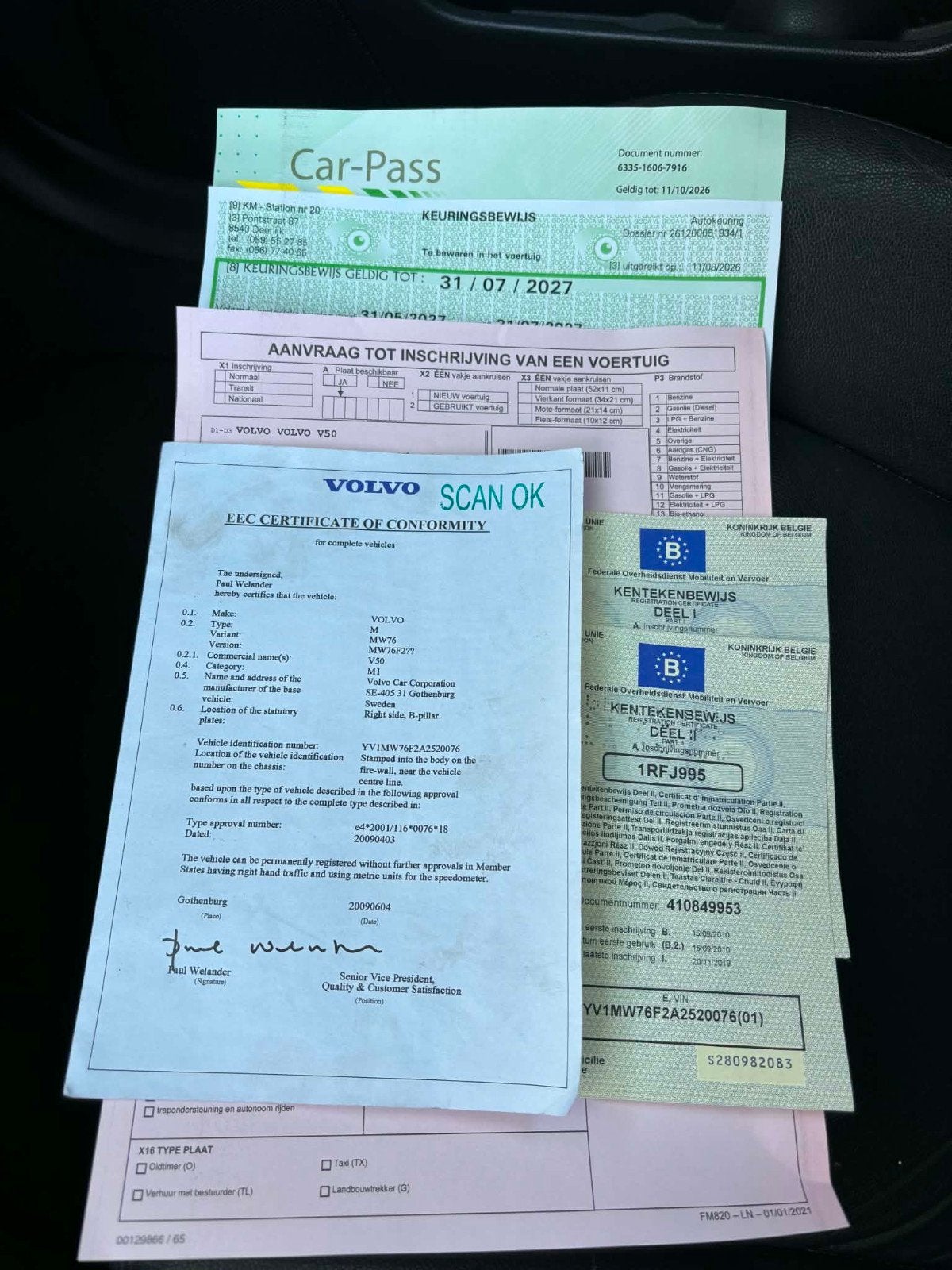 volvo v50 1,6 diesel euro 5 keuring vvk, Auto's, Euro 5, Diesel, Particulier, V50
