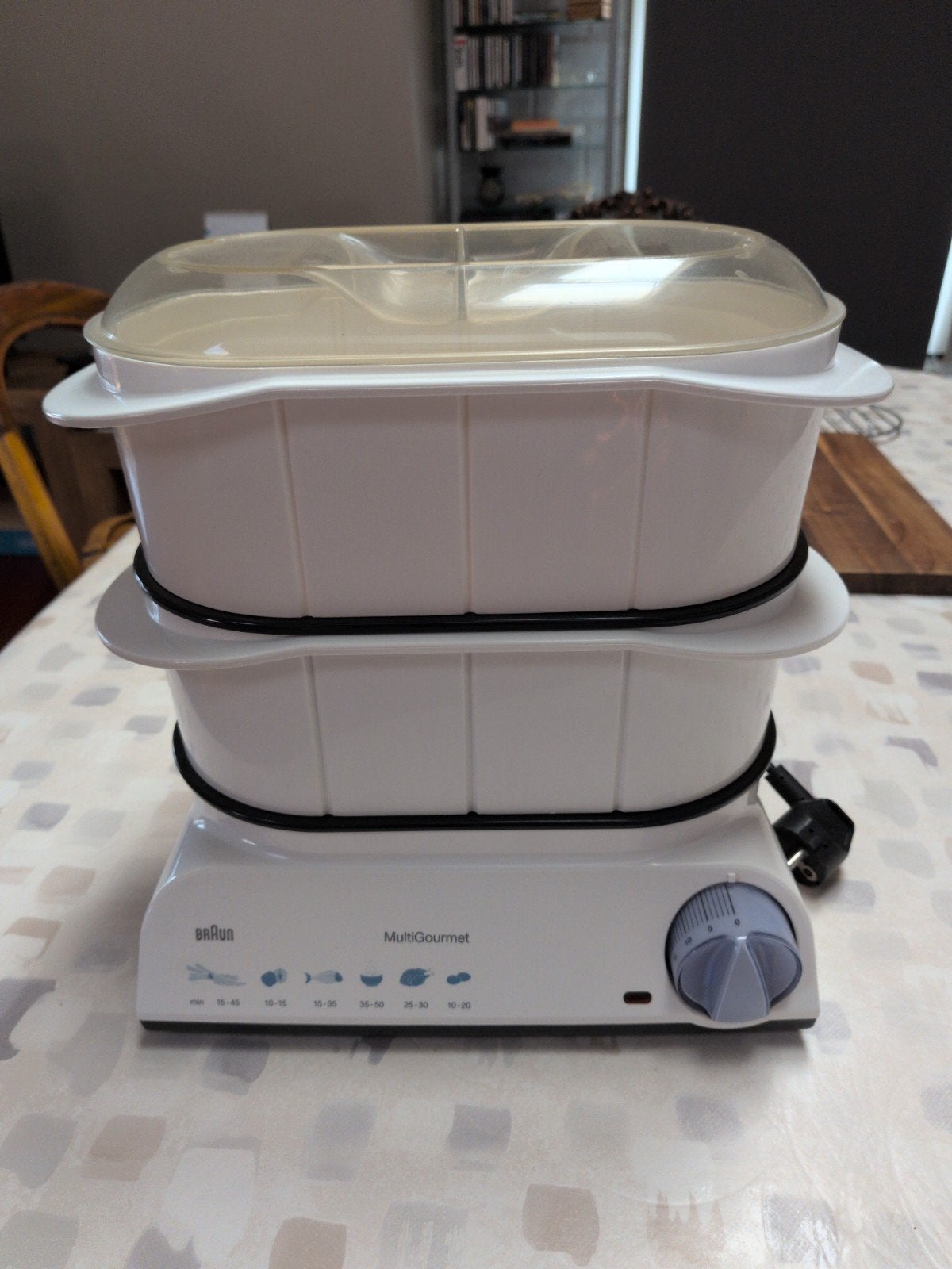 Braun multi gourmet stoommachine, Ophalen, Gebruikt