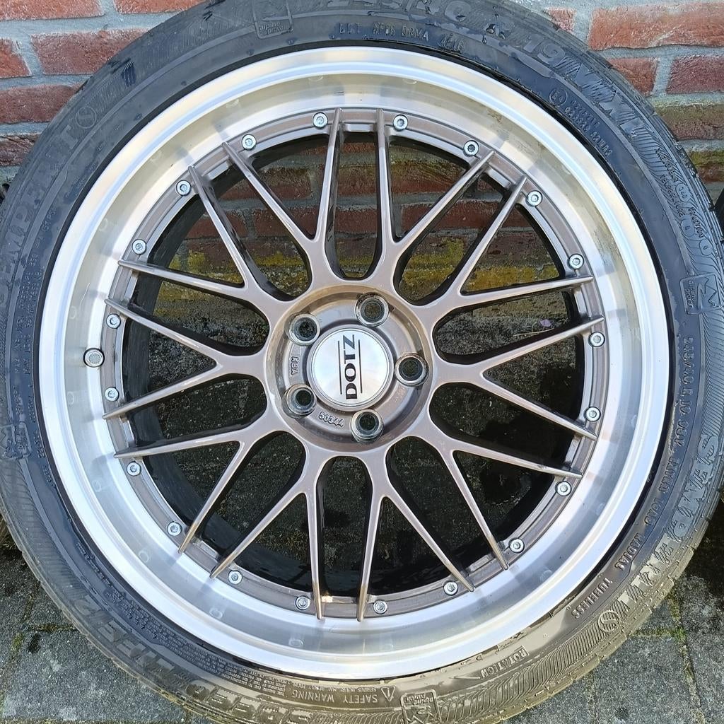 Dotz Velgen 5x108 - Volvo , Peugeot , Citroen , Opel, Neuf, Pneus et Jantes, 245 mm, Véhicule de tourisme