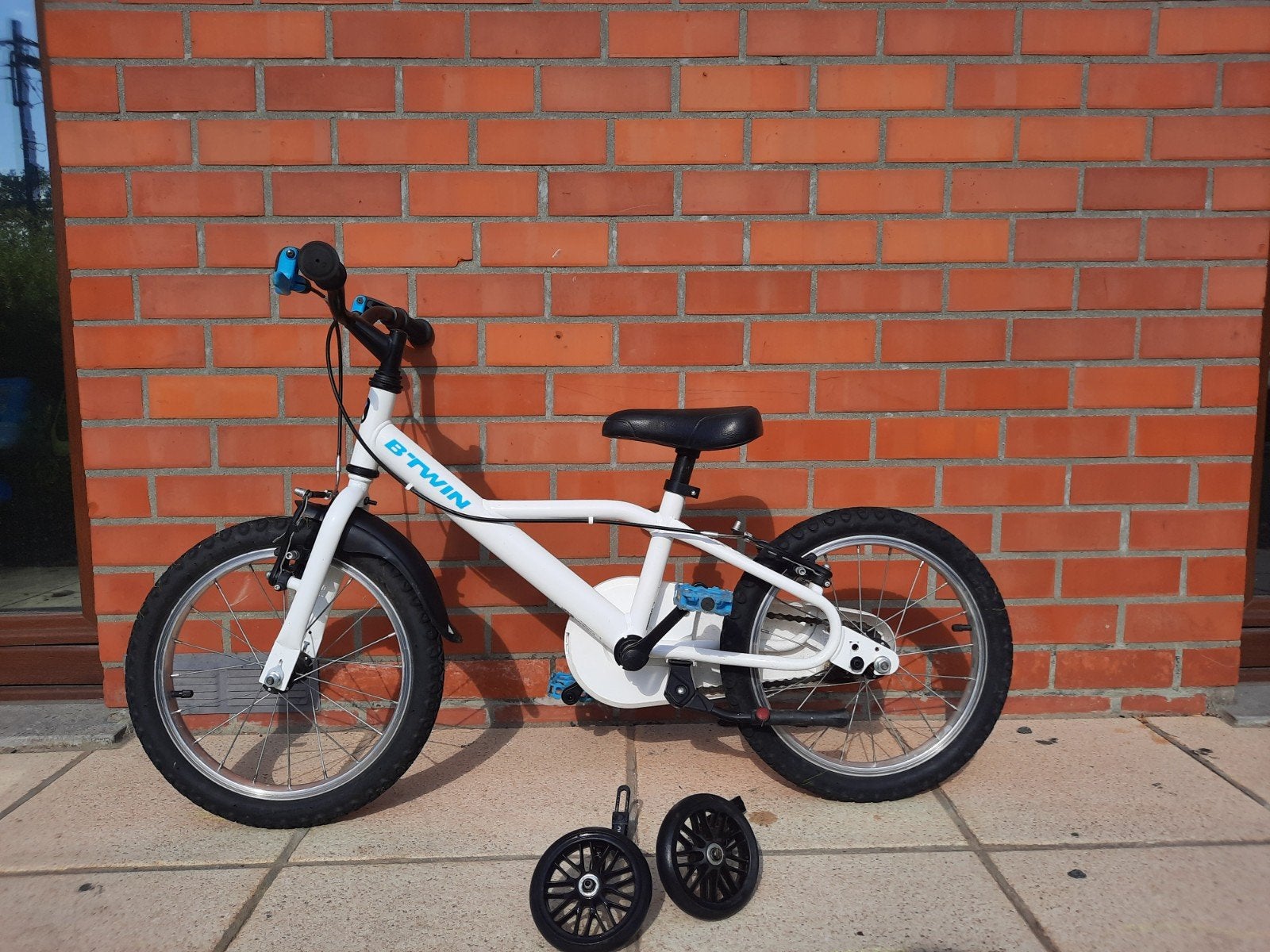 velo 16 pouces, Vélos & Vélomoteurs, Enlèvement ou Envoi, Utilisé, Frein sur jante, 16 à 20 pouces