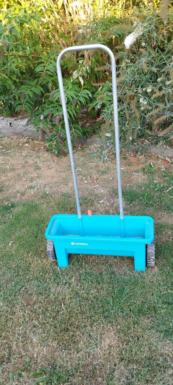 gras zaaier gardena, Tuin en Terras, Hand-tuingereedschap, Ophalen, Gebruikt
