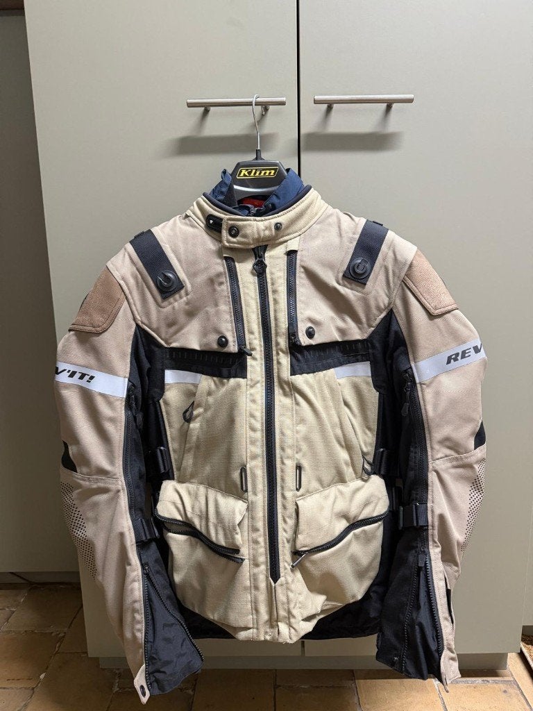 Revit Defender 3 Goretex jas - bruin - XL, Motoren, Kleding | Motorkleding, Ophalen, Heren, Jas | textiel, REV’IT!