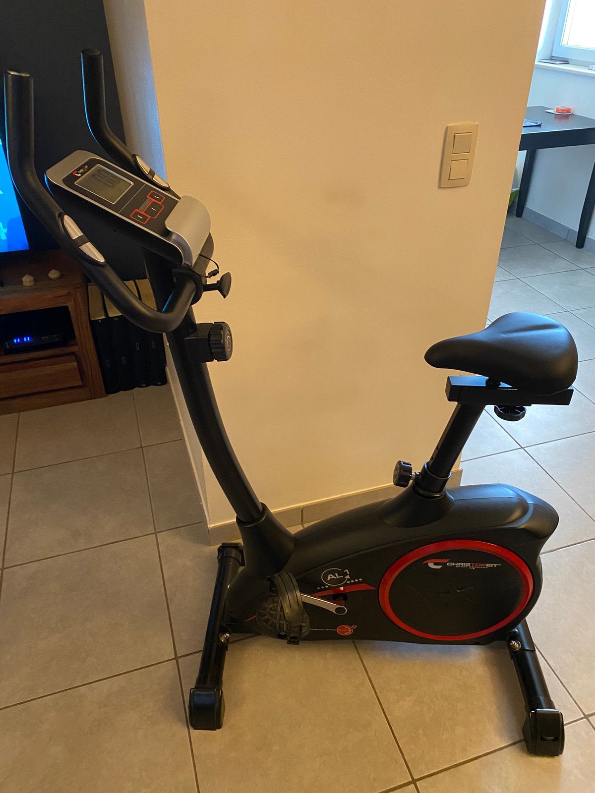 Stationaire fiets, Sport en Fitness, Fitnessapparatuur, Zo goed als nieuw, Hometrainer, Ophalen