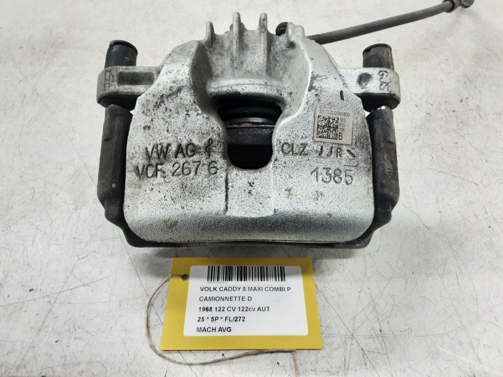 ETRIER DE FREIN AVANT GAUCHE Caddy Combi V (SBB / SBJ), Volkswagen, Volkswagen AG, Utilisé, Kundenbetreuung@volkswagen.de