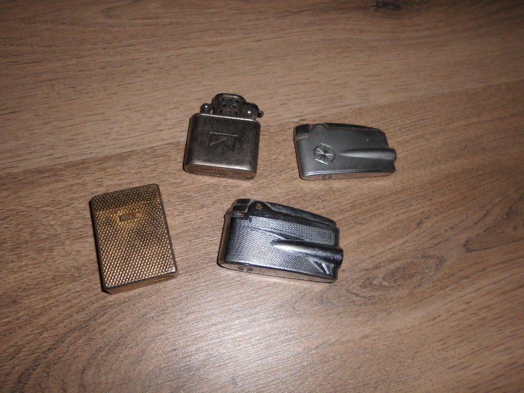 lot 4 oude Marlboro - Ronson - Zaima aanstekers..., Ophalen of Verzenden