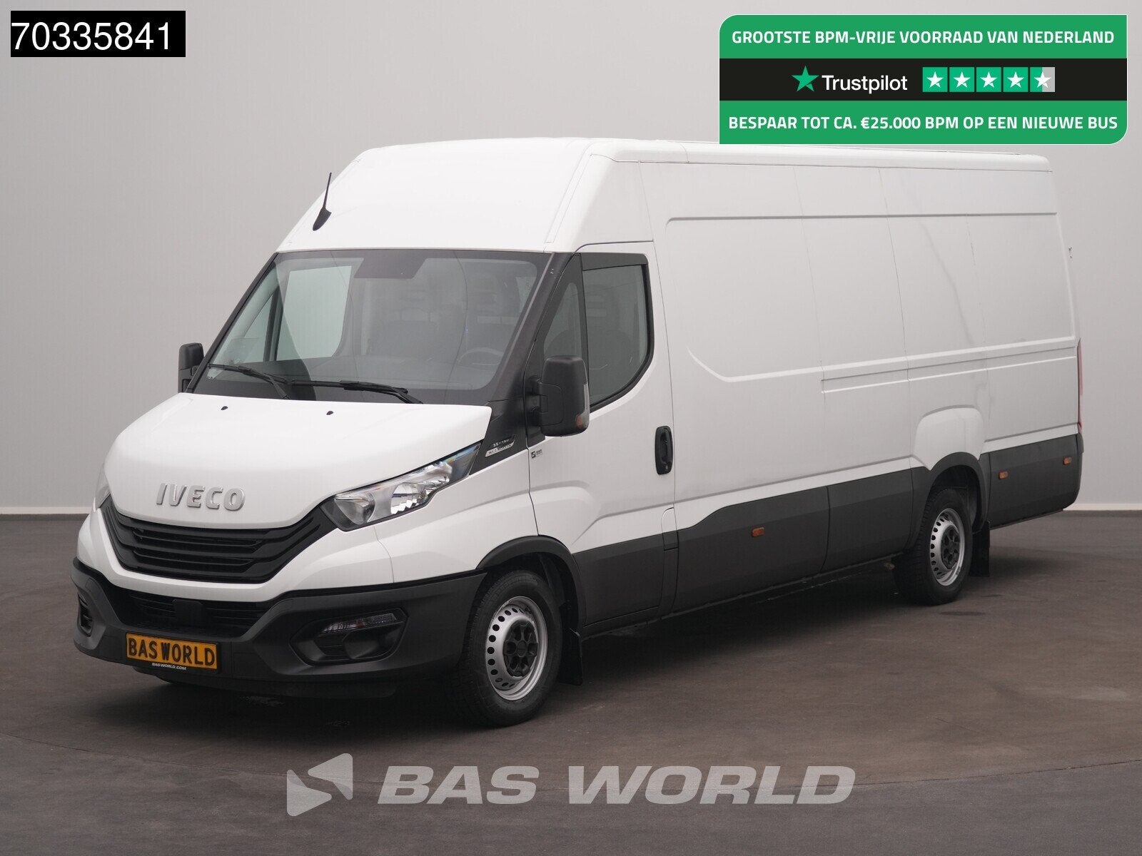 Iveco Daily 35S16 Automaat L3H2 AC/Climate Camera Parkeersen, Auto's, Automaat, Stof, Gebruikt, Euro 6