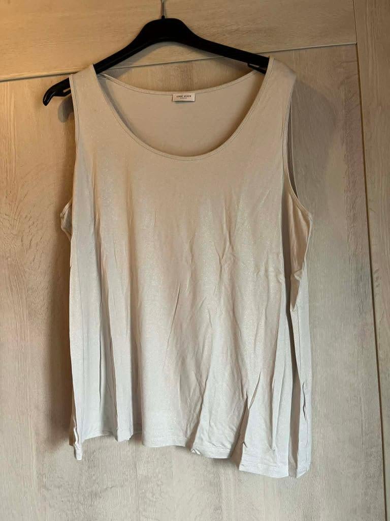 top beige gerry weber stretch 48, Kleding | Dames, Grote Maten, Beige, Gerry Weber, Gedragen, Shirt of Top
