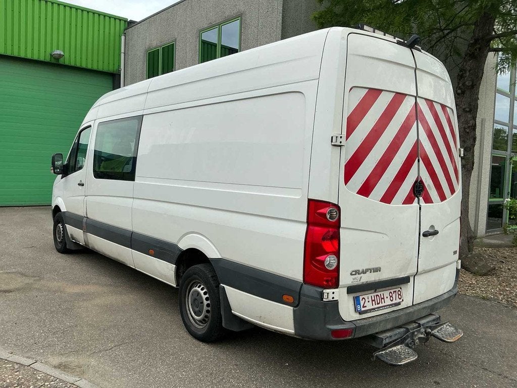 Volkswagen TDI Dubbele Cabine Crafter Bedrijfswagen, Auto's, Gebruikt, Volkswagen, Bedrijf, Te koop