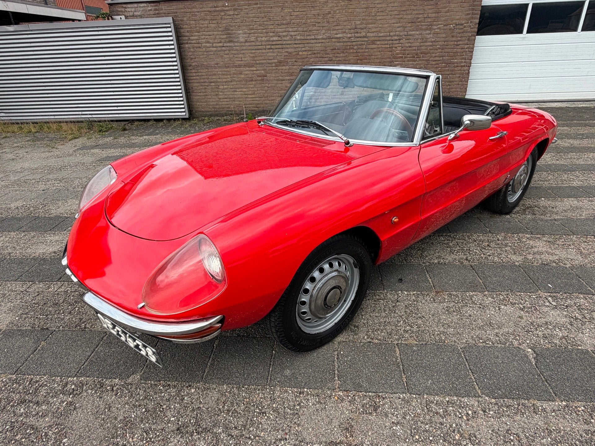 Alfa Romeo Spider 1.6 Duetto 1968 met Hard top, Auto's, Achterwielaandrijving, 4 cilinders, Cabriolet, Spider
