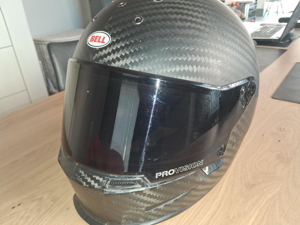 Bell Eliminator CARBON, Motoren, Kleding | Motorhelmen, Dames, Heren, Integraalhelm, M, Overige merken, Tweedehands, Ophalen of Verzenden