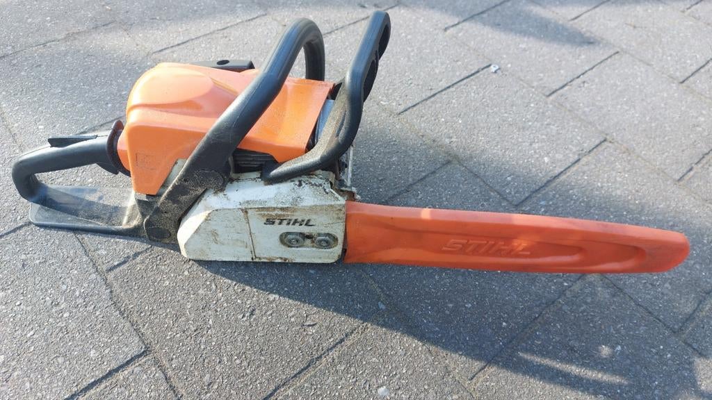 Stihl kettingzaag, Ophalen, Gebruikt, Stihl