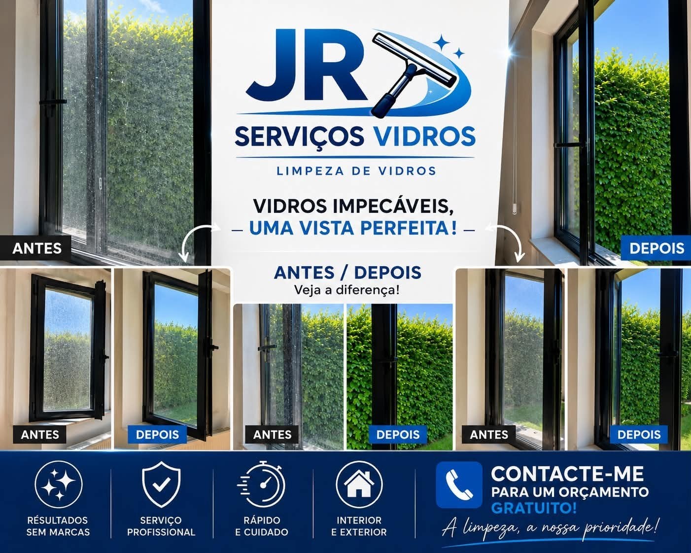 laveur de vitre, Nettoyage des vitres intérieures