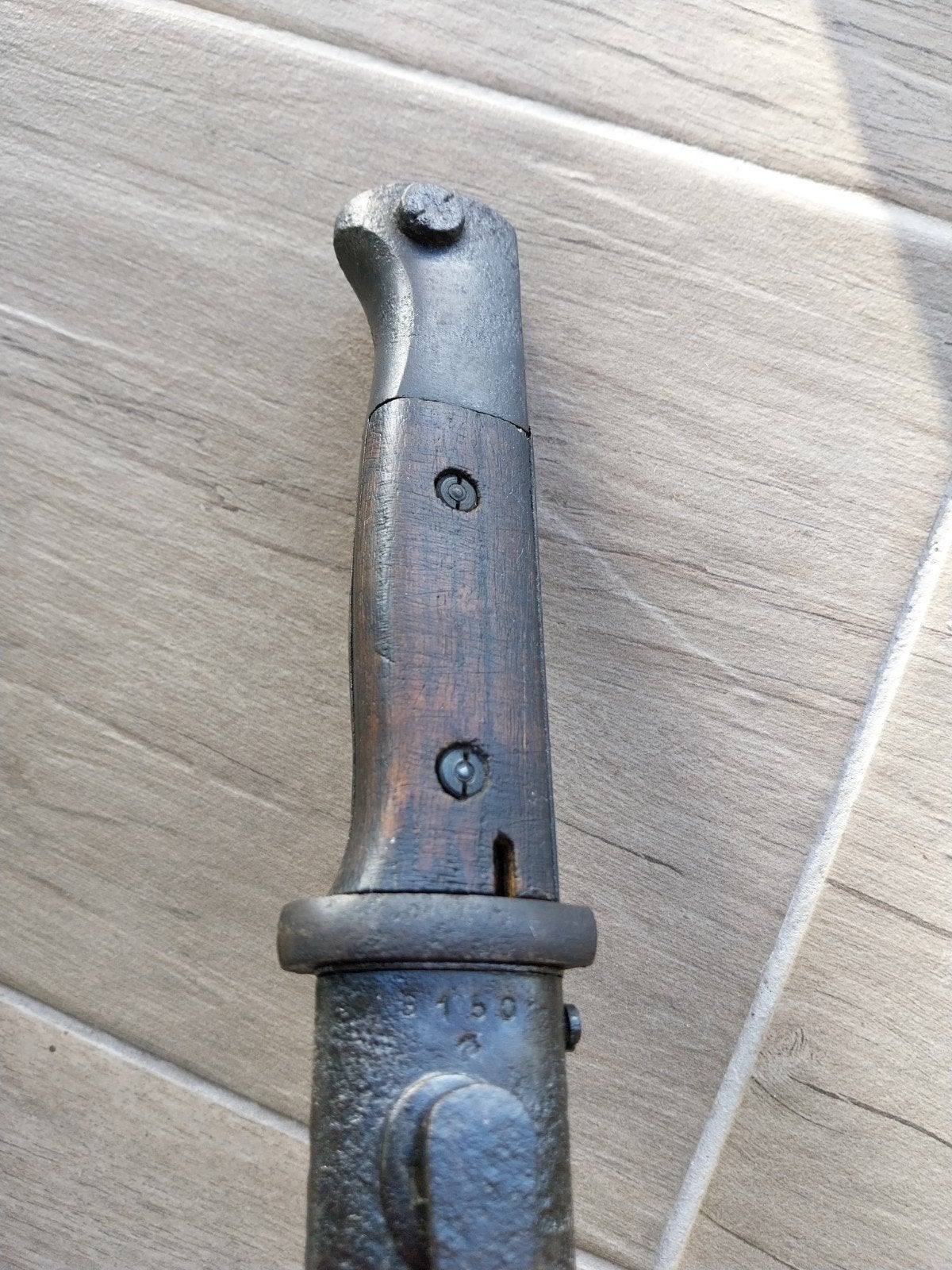 baïonnette allemande K98 numérique WO2 ASW44, Collections, Enlèvement ou Envoi