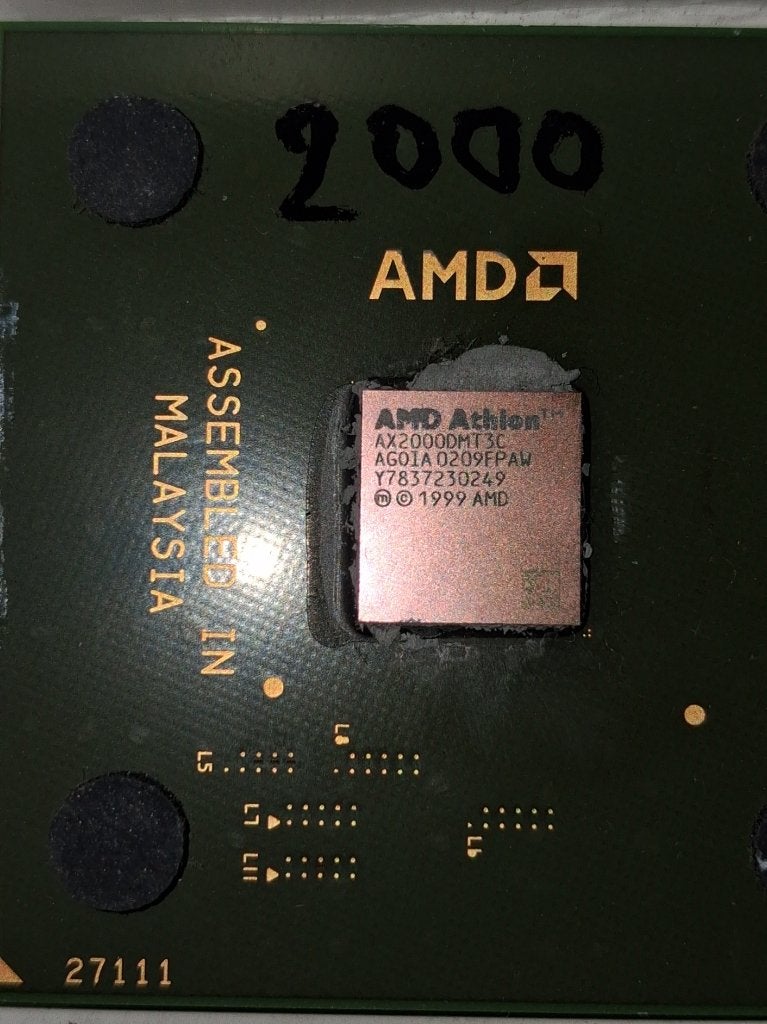 AMD processoren 1600 2000, Computers en Software, Processors, Ophalen, Gebruikt, Minder dan 2 Ghz, Socket A
