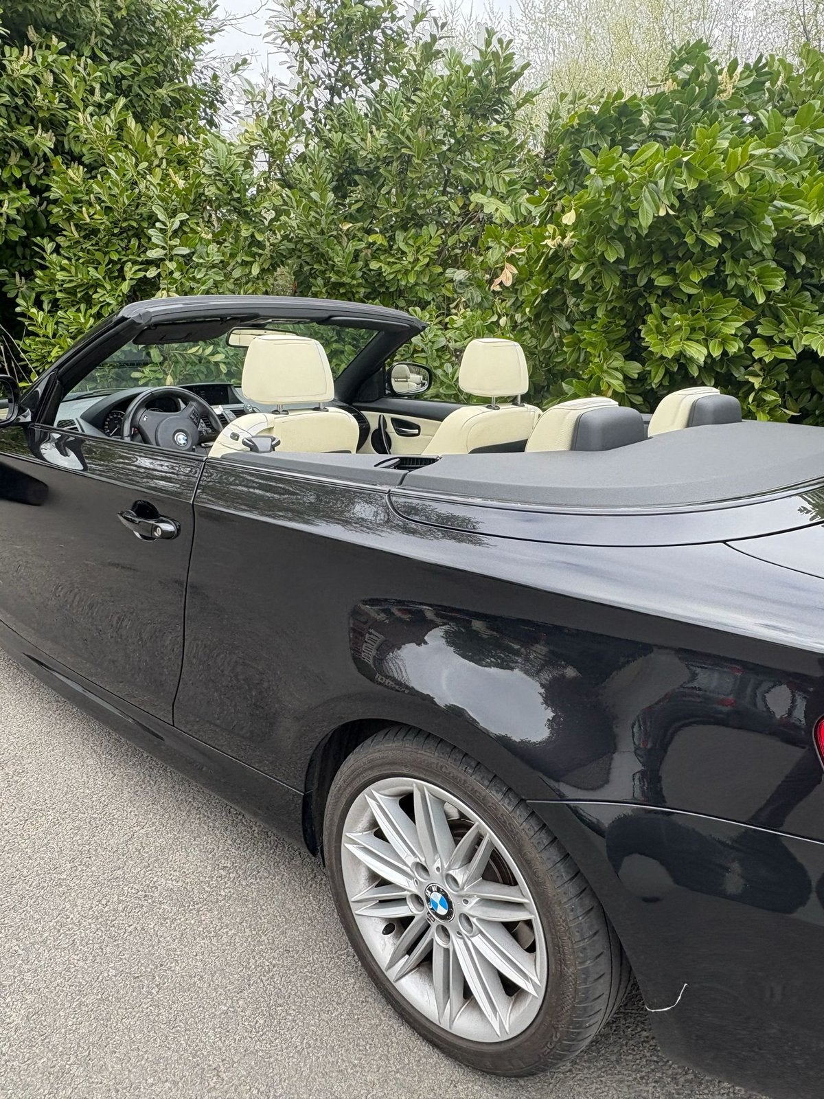 BMW  118 cabrio Mpack diesel, Autos, Cuir, Achat, Boîte manuelle, 2 portes