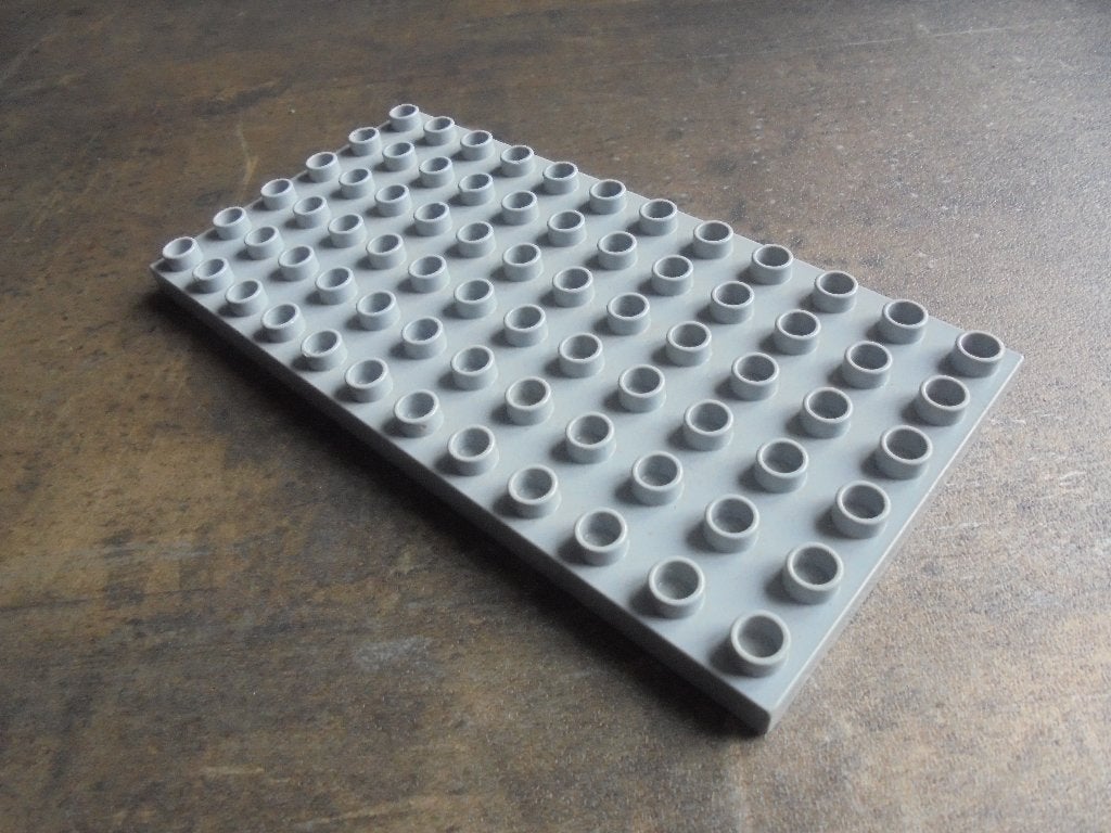 Lego Duplo Baseplate 6x12 (zie foto's) 3, Ophalen of Verzenden, Gebruikt, Losse stenen, Duplo