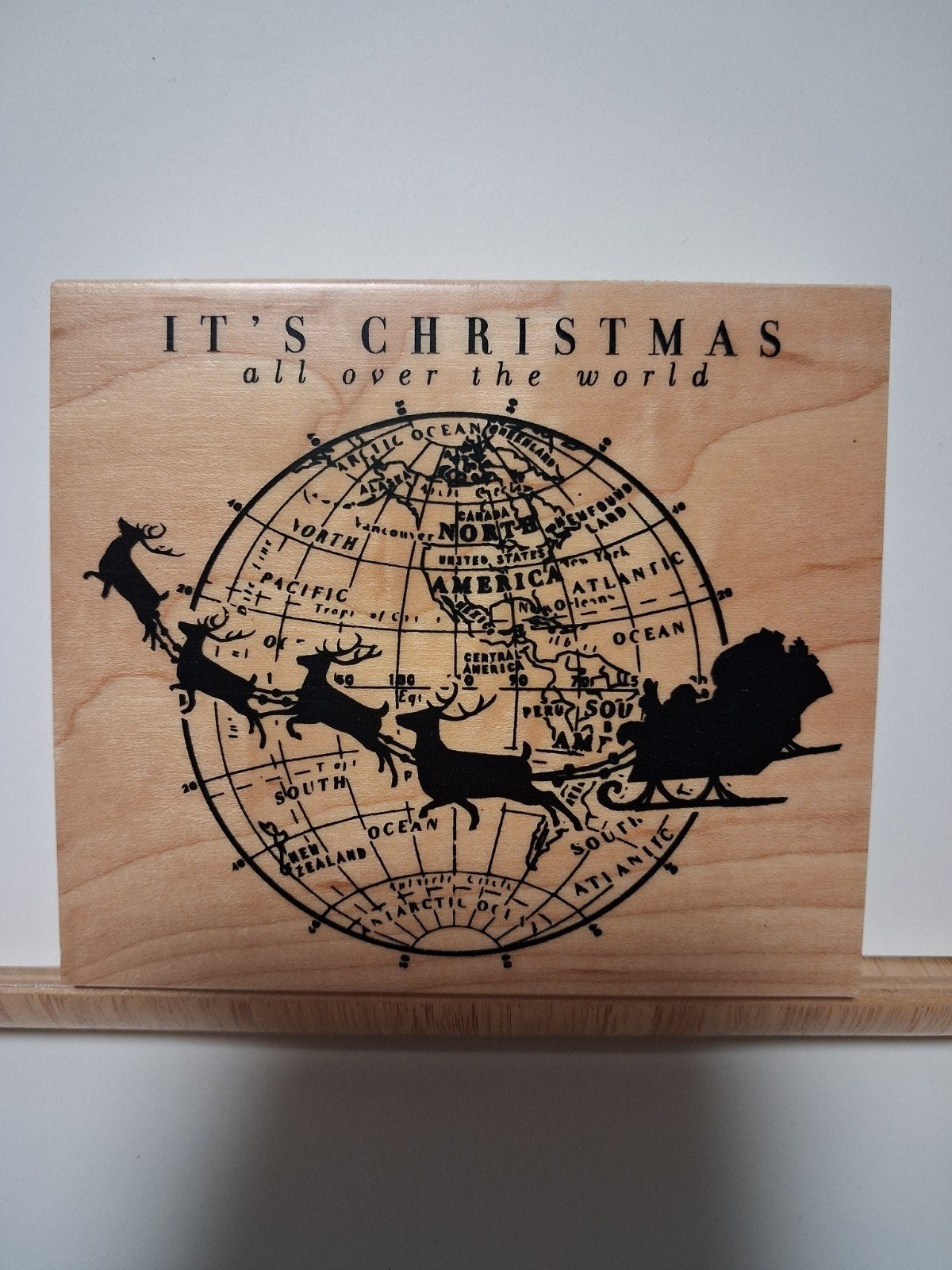 NIEUW !! Stempel van Inkadinkado, Hobby & Loisirs créatifs, Estampage, Enlèvement, Estampe en bois