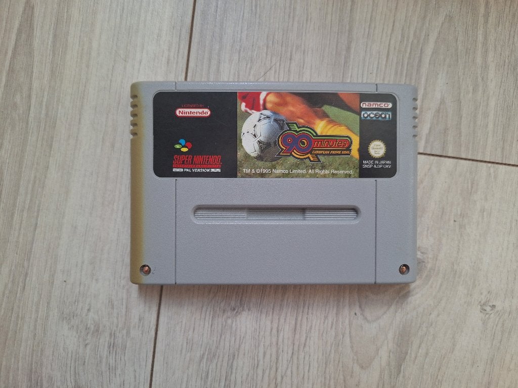90 minutes pour Super Nintendo (SNES), Consoles de jeu & Jeux vidéo, Enlèvement ou Envoi, 2 joueurs, Comme neuf, À partir de 3 ans