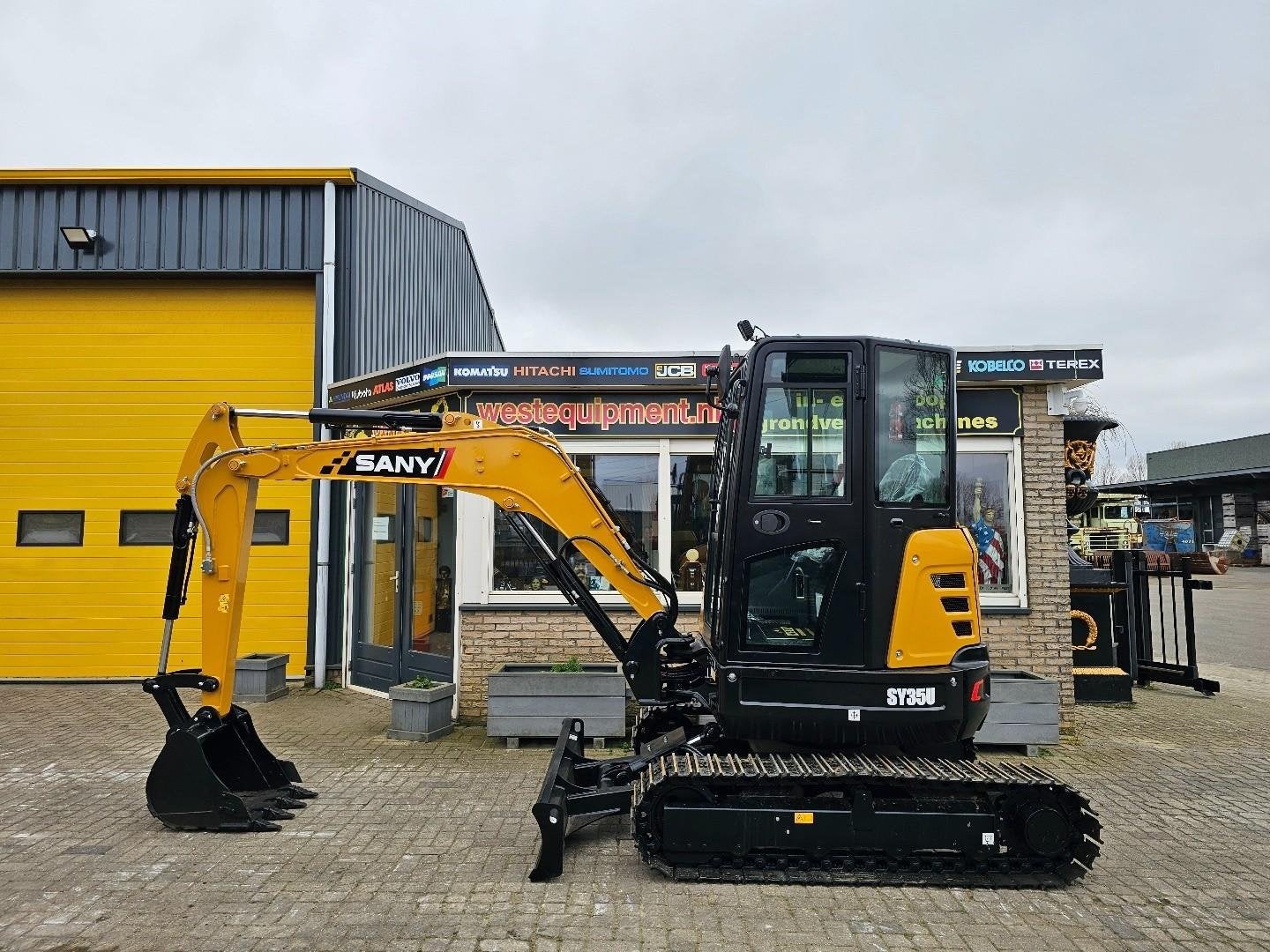 Sany SY35U WE1655, Graafmachine