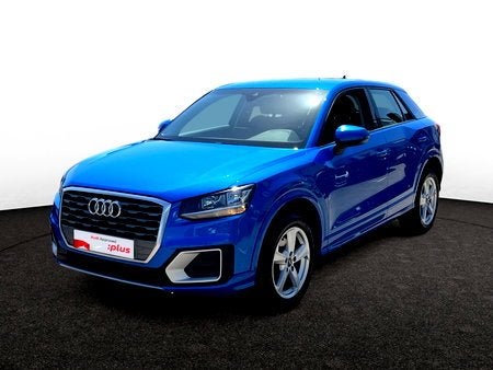 Audi Q2 SPORT*AUTOMAAT*150PK*SENSOREN*GPS*ZETEL VERW.*, Auto's, Automaat, Navigatiesysteem, Q2, Blauw