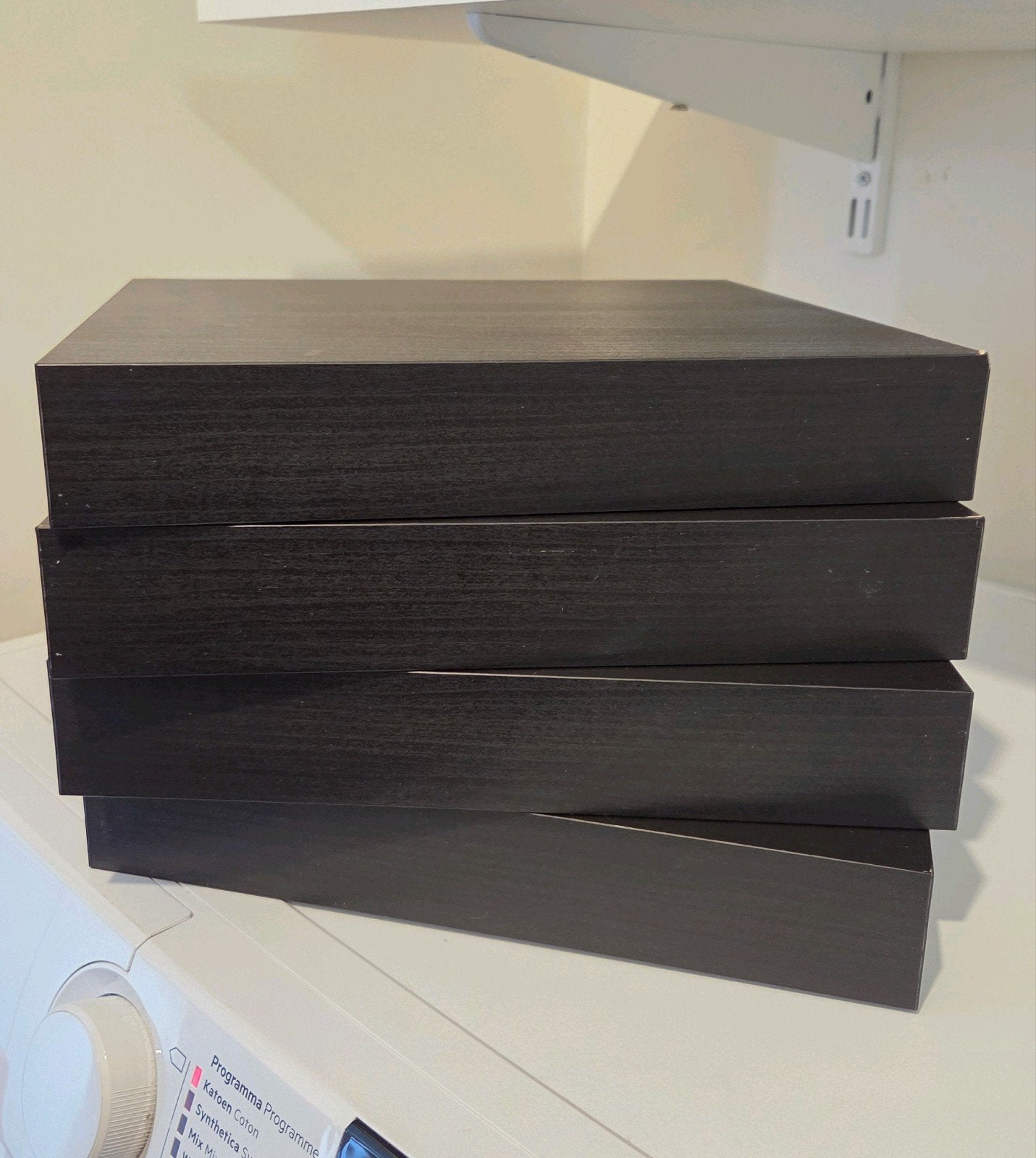 Ikea Lack wandplanken, Ophalen