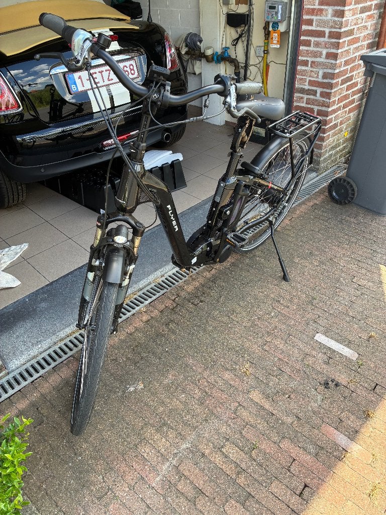 elektrische Fiets, Vélos & Vélomoteurs, Vélos électriques, Comme neuf, Autres marques, 50 km par batterie ou plus, Enlèvement