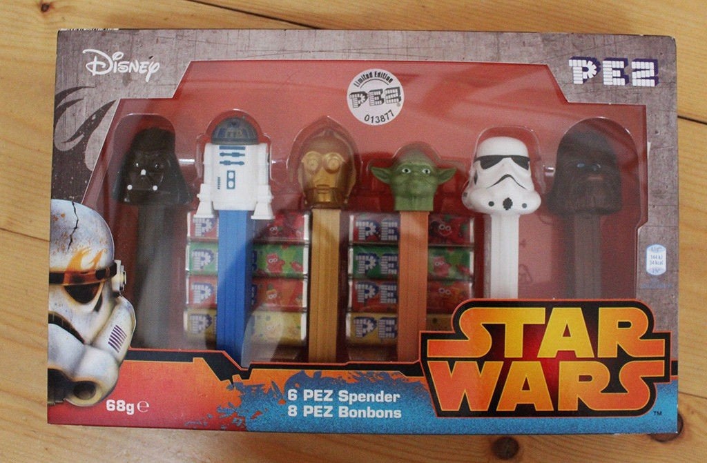 6 Star Wars PEZ dispensers  - Limited Edition Collectors Box, Verzamelen, Star Wars, Ophalen of Verzenden, Nieuw