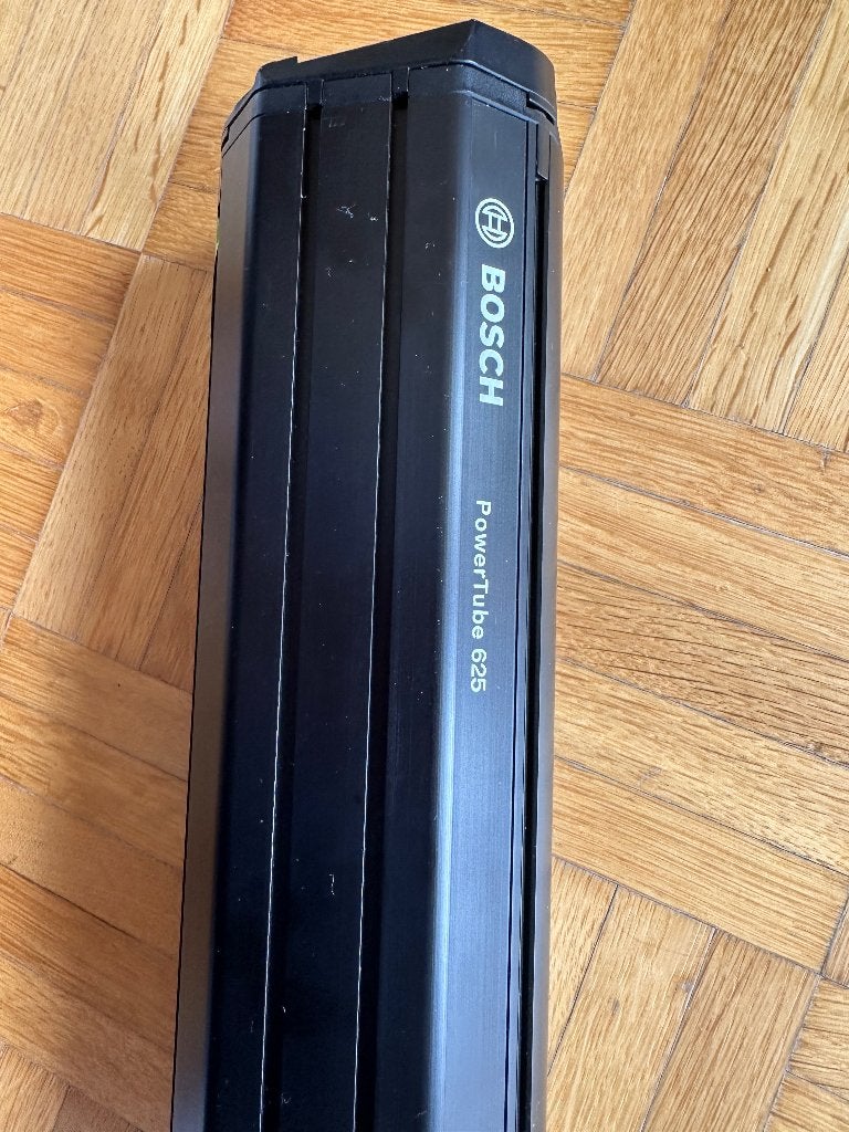 Bosch PowerTube 625 Wh Accu, Ophalen