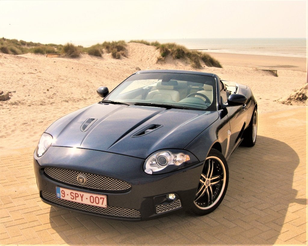 Jaguar XK-R CABRIO, "SUPERCHARGER" als Nieuw.!, Autos, Achat, Beige, 4200 cm³, Cabriolet