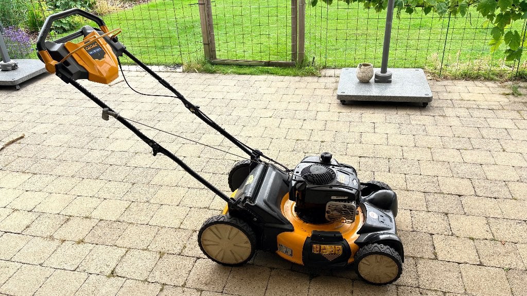 CUB CADET benzine grasmaaier, Tuin en Terras, Ophalen, Cirkelmaaier, Gebruikt, Benzine-grasmaaier