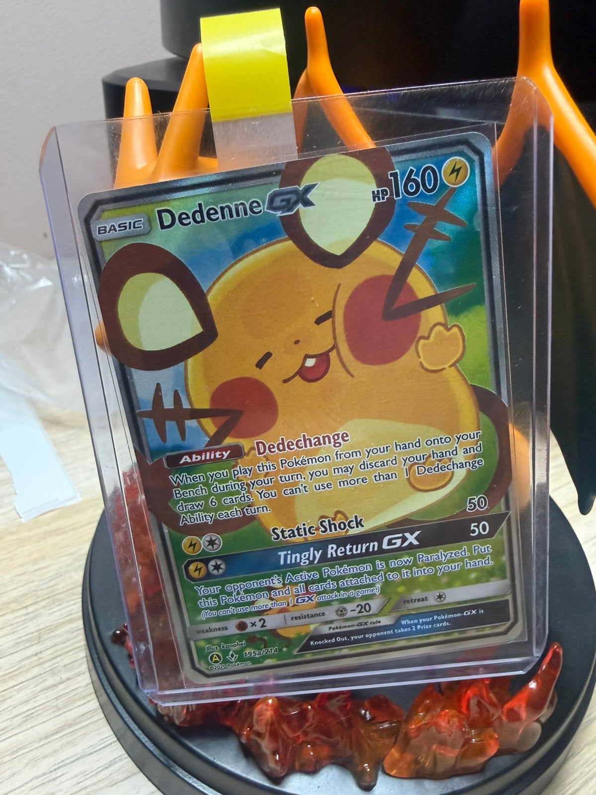 Dedenne-GX 195a/214 – Unbroken Bonds Alternate Art, Enlèvement ou Envoi, Comme neuf