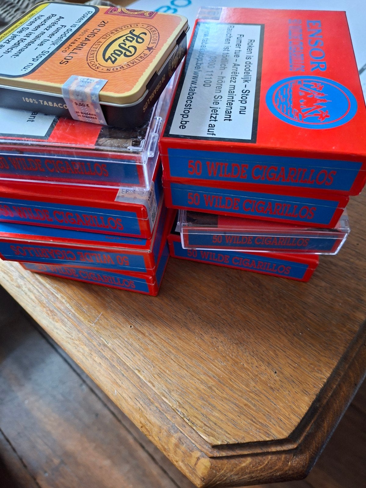 ensor 50 Willem cigarillos, Enlèvement, Neuf, Boite à tabac ou Emballage