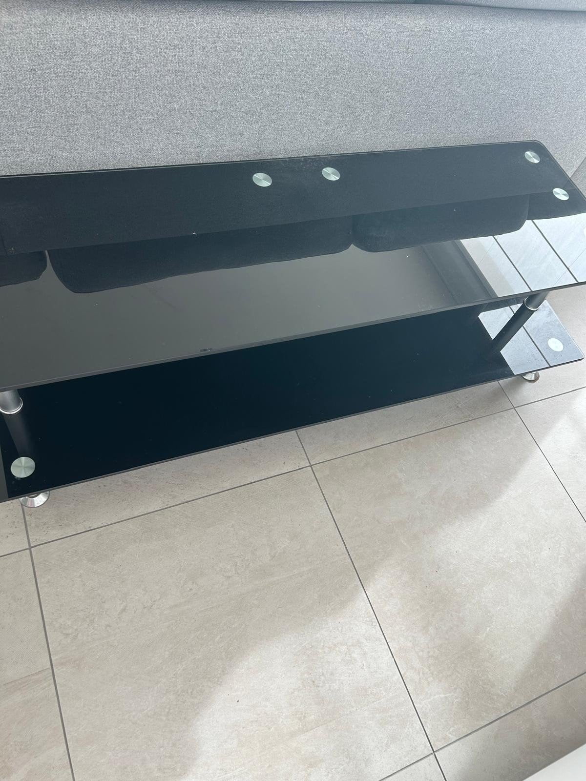 TV MEUBEL, Huis en Inrichting, Ophalen, 100 tot 150 cm, Minder dan 100 cm, Glas