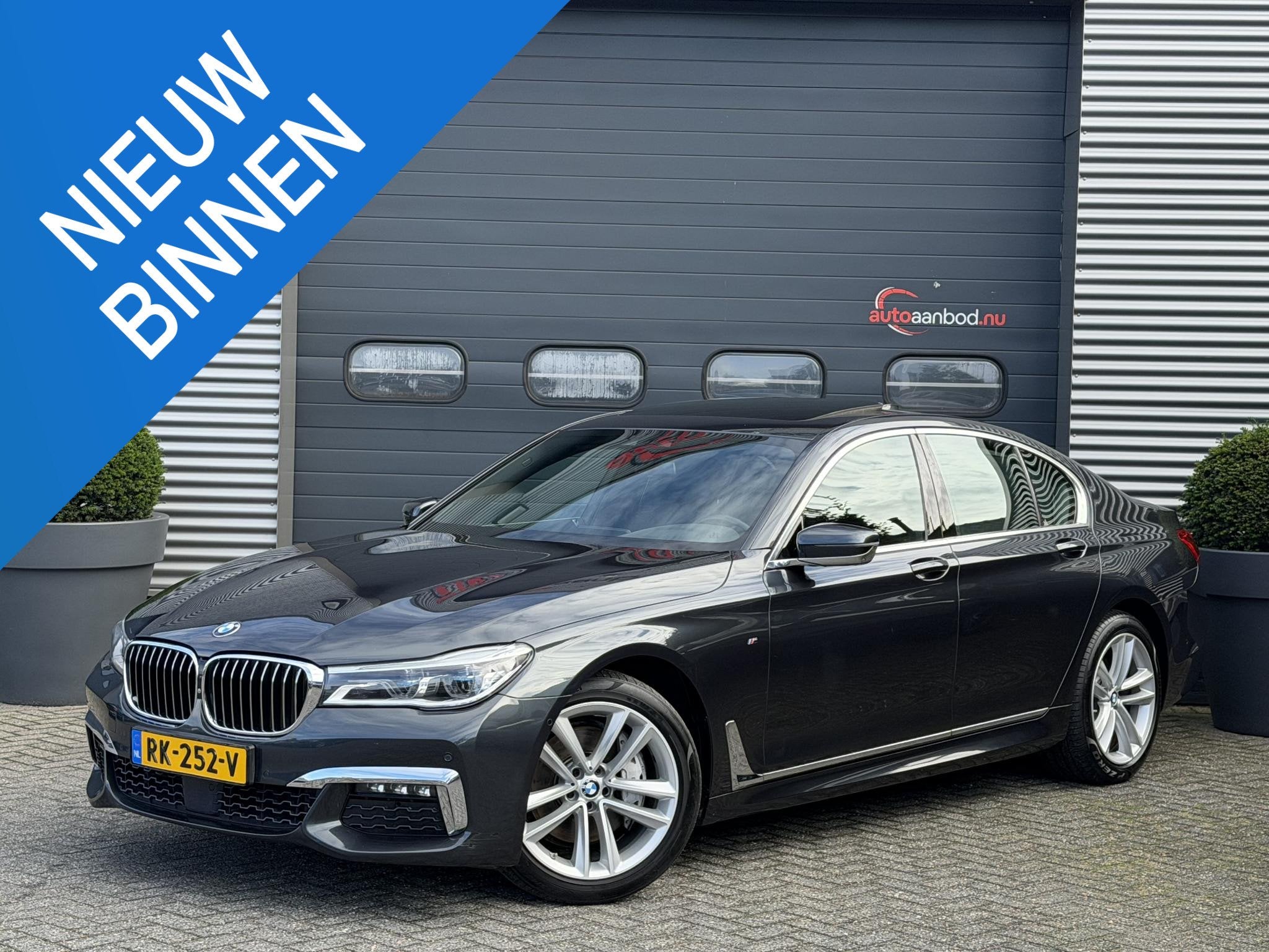 BMW 7-serie 730d High Executive M-Sport | Panoramadak | 360*, Auto's, Automaat, Achterwielaandrijving, Gebruikt, Euro 6