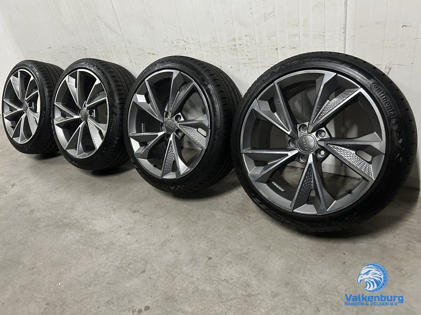 6-7mm! Audi A3 S3 RS6 Look 18 inch velgen 5x112 zomerbanden, Auto-onderdelen, 18 inch, Gebruikt, -, -