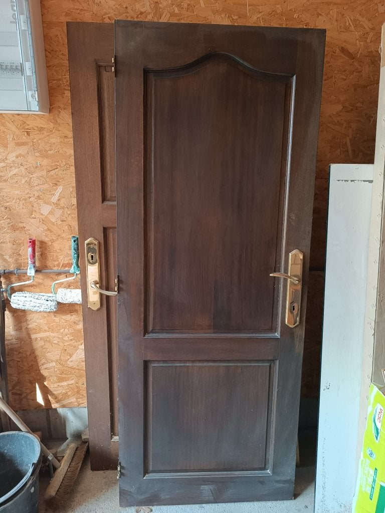 4 Deuren, Doe-het-zelf en Bouw, Deuren en Vliegenramen, Ophalen, Gebruikt, Minder dan 80 cm, Binnendeur