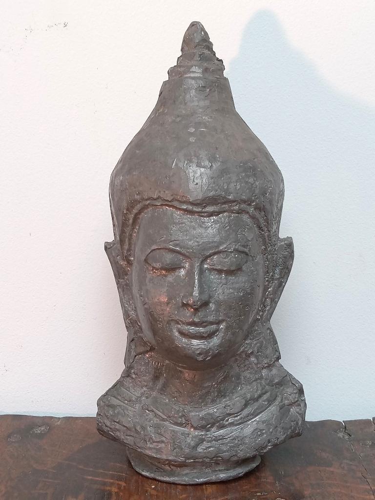 Tête de Bouddha en plomb, Envoi
