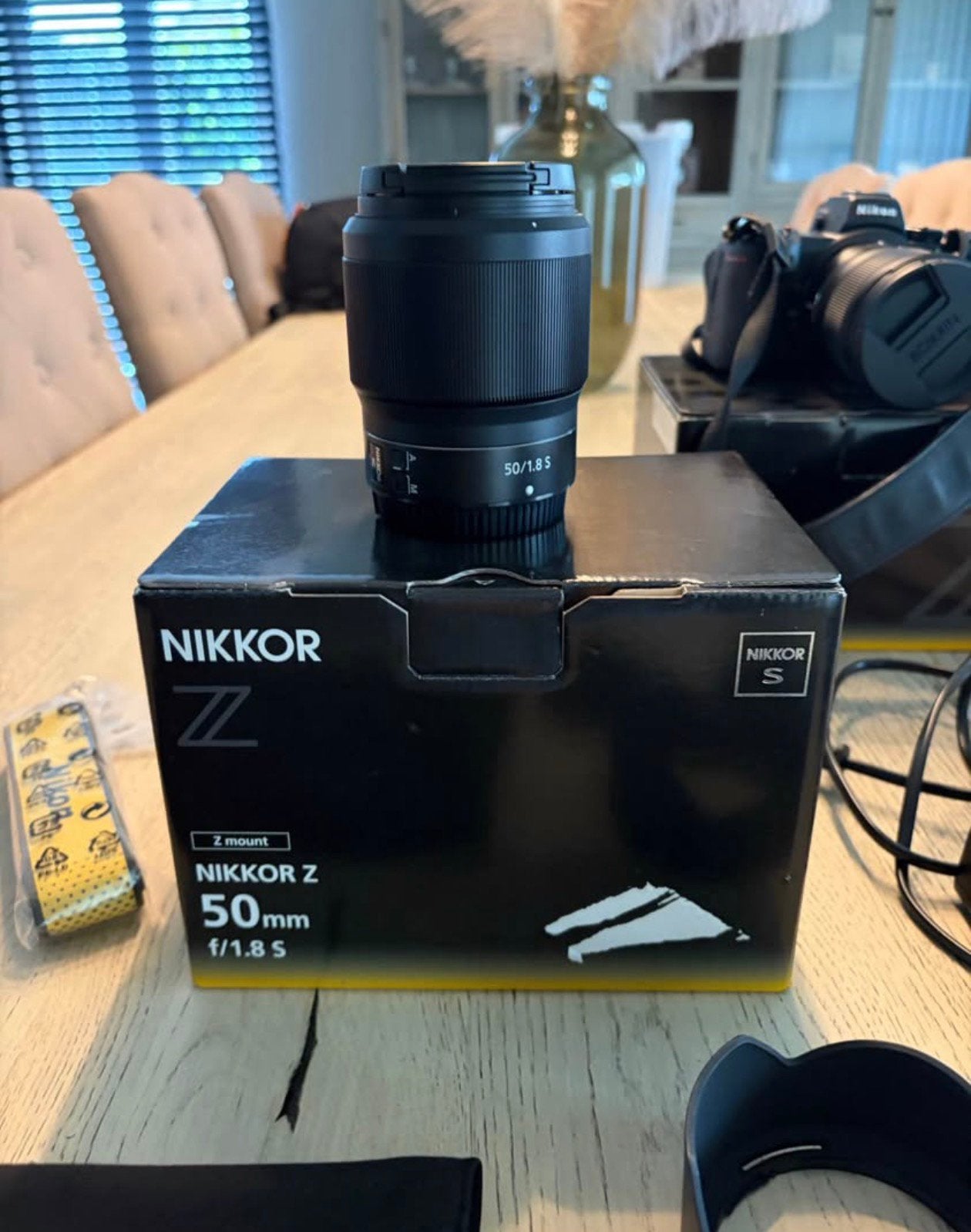 Nikon Z6 II + 2 lenzen + flitser en extra accessoires, Ophalen, Zo goed als nieuw, Oplader, Nikon