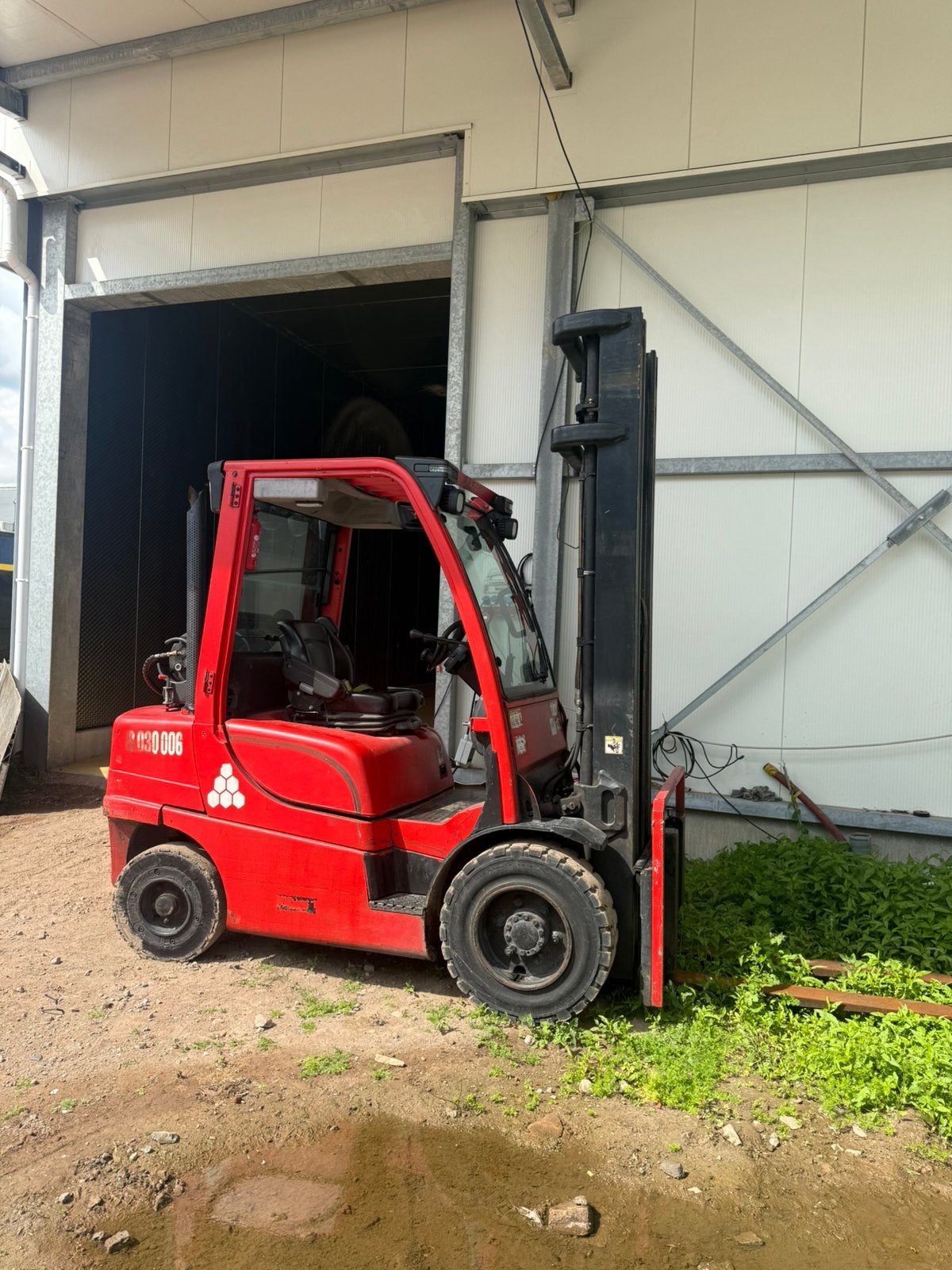 Hyster heftruck 3 ton 6 meter hoog 2011 LPG, Ophalen, LPG, Heftruck